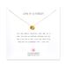  One In A Million Sand Dollar Necklace : Gold
