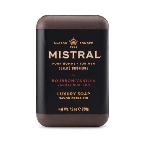 Luxury Bar Soap for Men: Bourbon Vanilla
