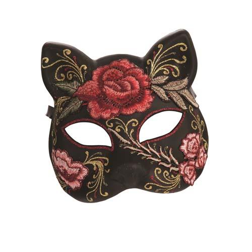 Midnight Rose Cat Mask
