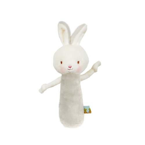  Friendly Chime Rattle : Gray Bunny