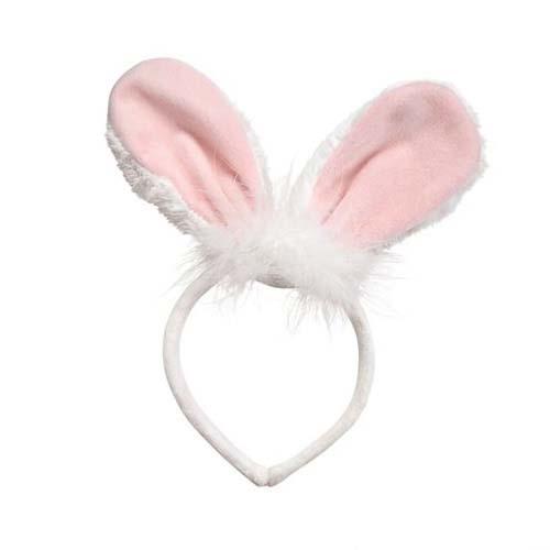  Bunny Ear Headband : Pink Velour