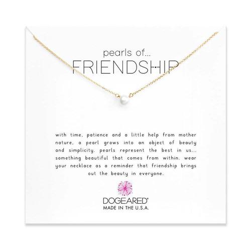 Pearls of Friendship Necklace: Gold