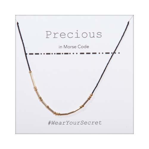 Wear Your Secret Necklace: Precious/Gold