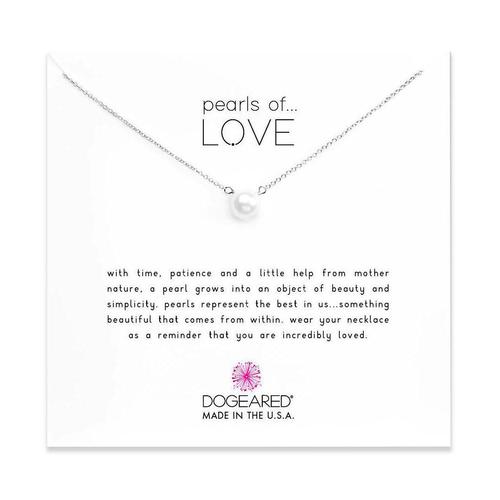 Pearls Of Love Necklace: Large/Silver