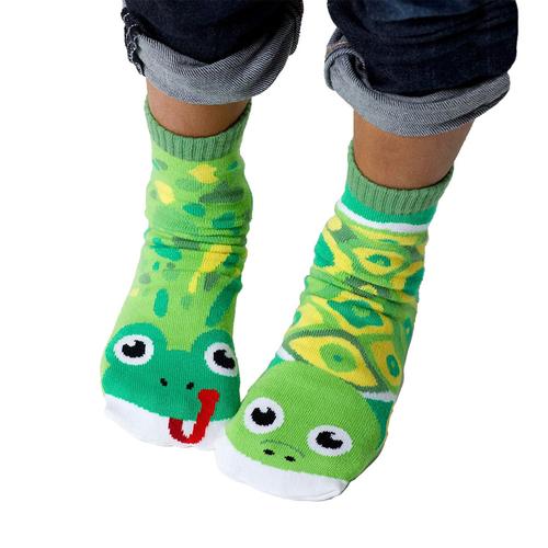 Kids Socks: Frog/Turtle (1-3yrs)