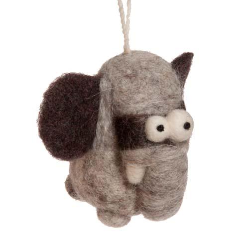 Woolbuddy Ornament: Elephant