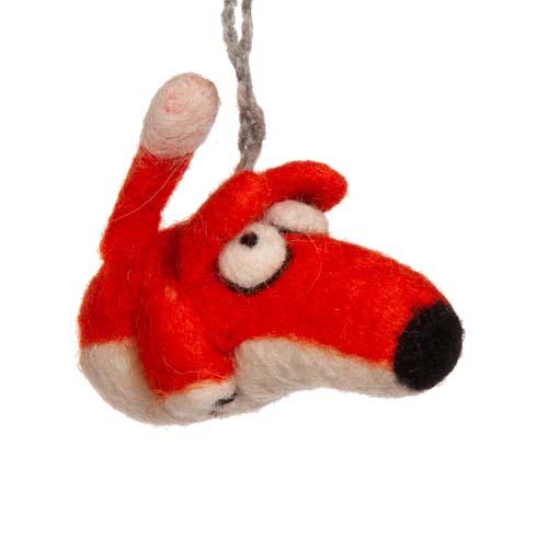 Woolbuddy Ornament: Fox