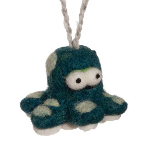 Woolbuddy Ornament: Octopus