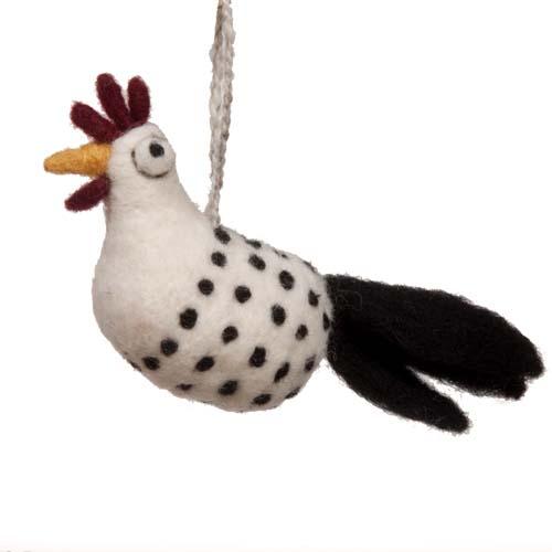Woolbuddy Ornament: Rooster