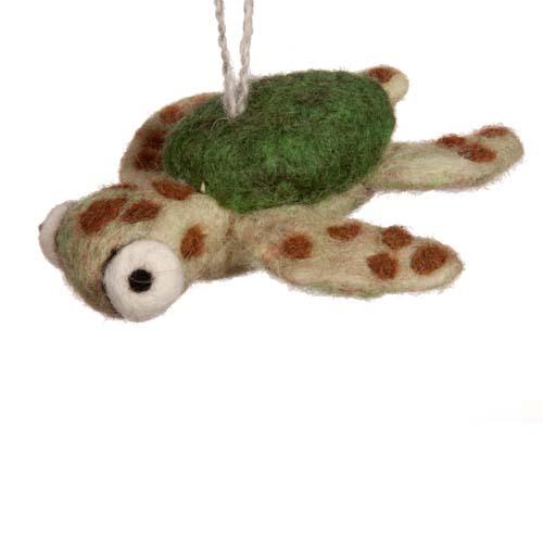 Woolbuddy Ornament: Sea Turtle
