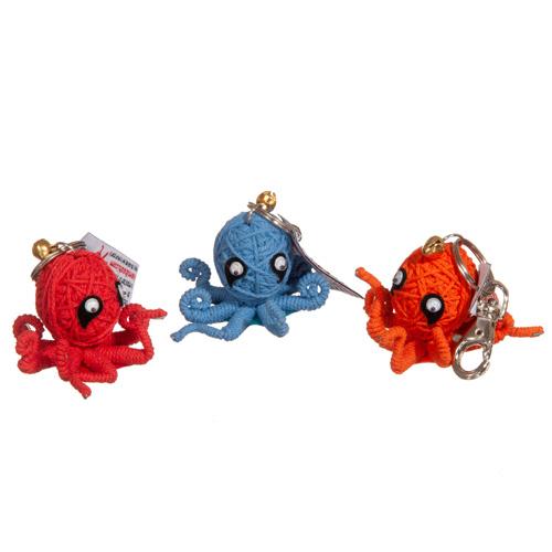 String Doll Keychain: Otto the Octopus
