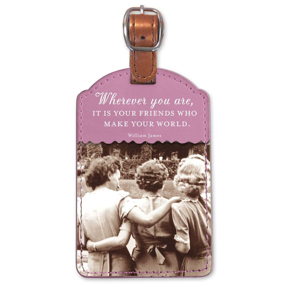  Your World Luggage Tag