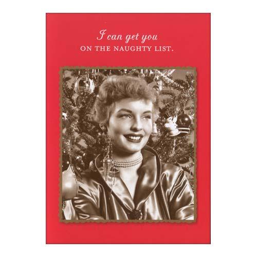 Holiday Card: Naughty List