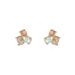 Cluster Earrings : Opal/Labradorite/Champagne