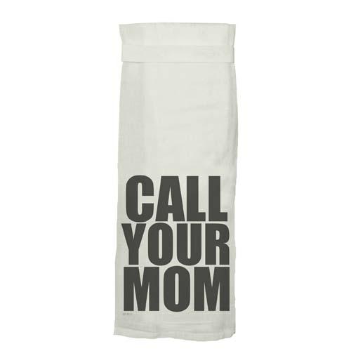 Hang Tight Towel: Call Your Mom