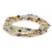  Stone Wrap Bracelet : Amazonite