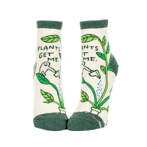 Ankle Socks: Plants Get Me
