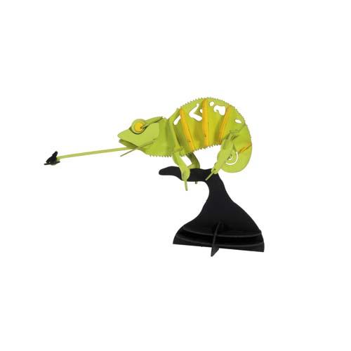 3D Paper Model: Chameleon