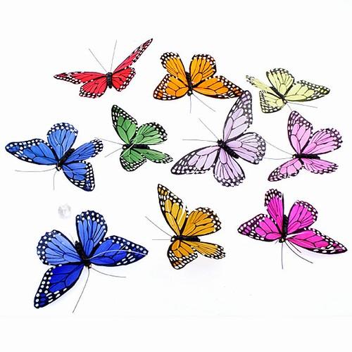 Butterfly Garland: Rainbow Monarch