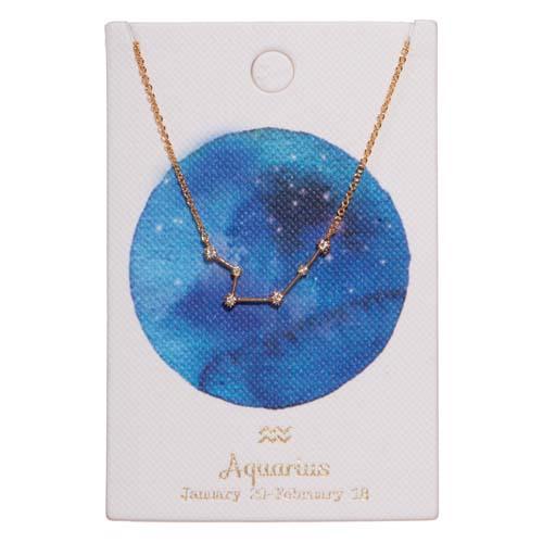 Constellation Necklace: Aquarius