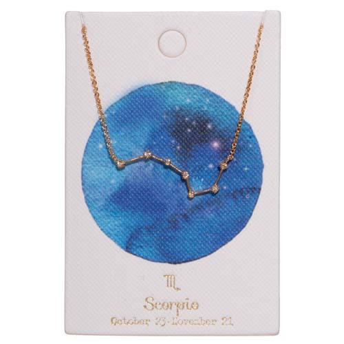 Constellation Necklace: Scorpio