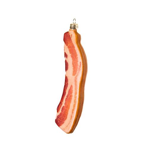 Glittered Bacon Ornament