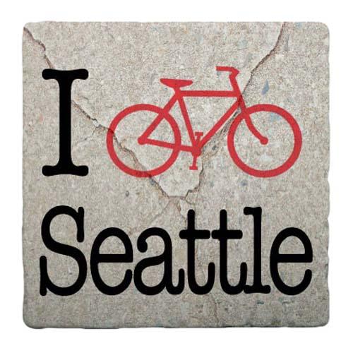 Seattle Magnet- I Bike Seattle