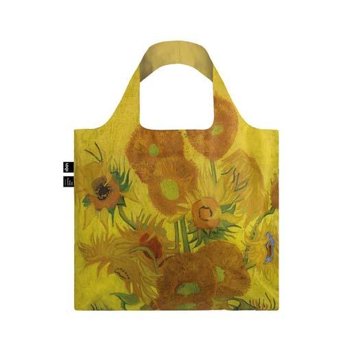Zip Pocket Shopper: Van Gogh Sunflowers