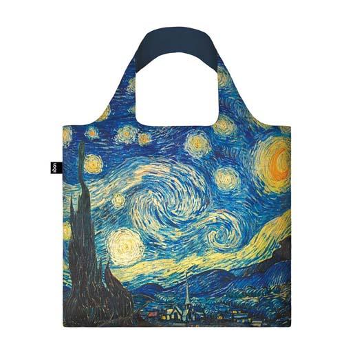  Zip Pocket Shopper : Van Gogh Starry Night