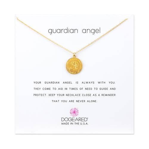 Guardian Angel Necklace: Gold