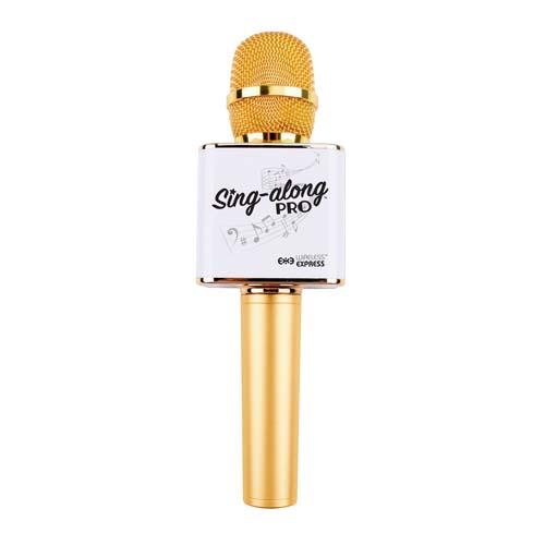  Sing- Along Pro Microphone/Speaker : Gold
