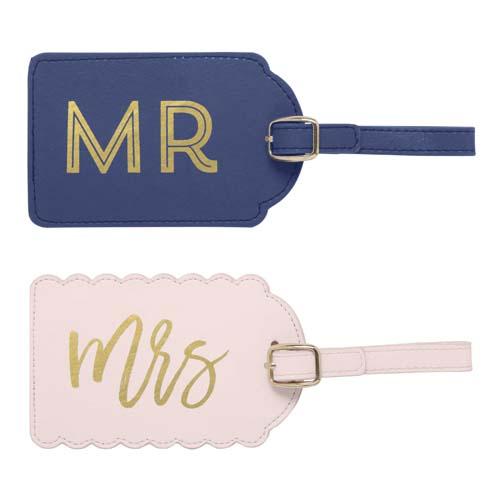 Luggage Tag Set: Mr & Mrs