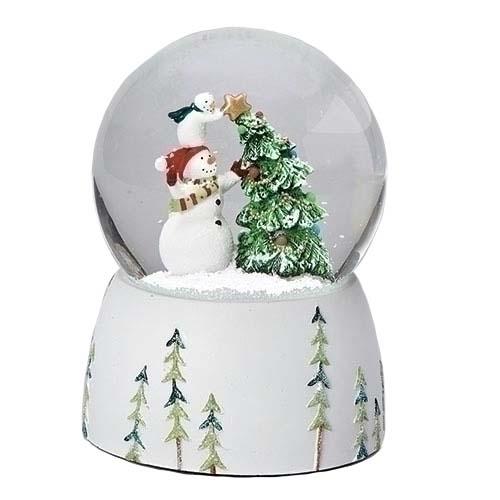 Musical Snow Globe: Snowmen/Tree