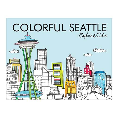 Colorful Seattle: Explore and Color