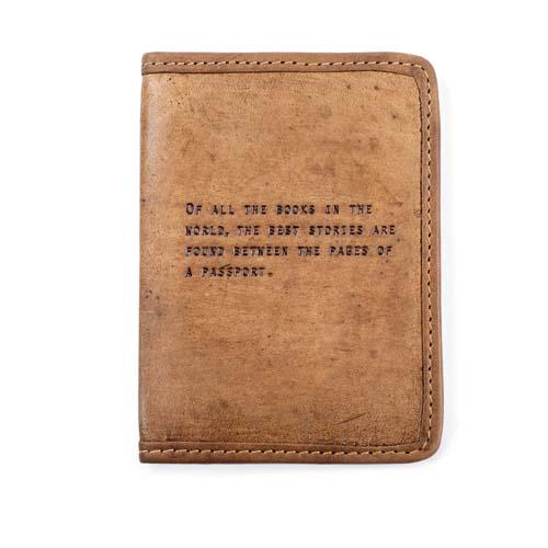 Leather Passport Cover: Of All the Books