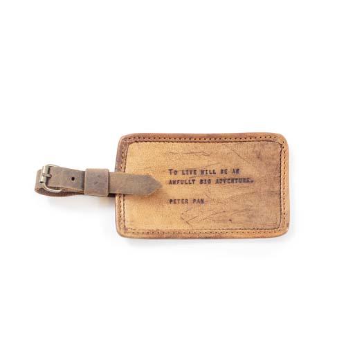  Leather Luggage Tag : Peter Pan