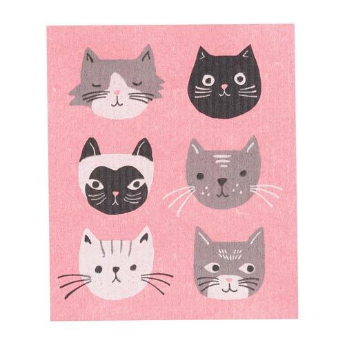 Swedish Sponge Cloth: Cat's Meow