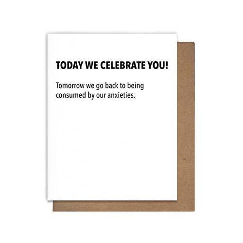 Greeting Card: Today We Celebrate You