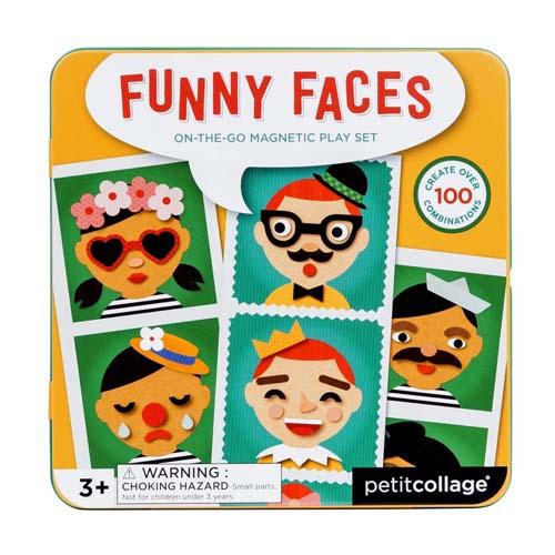  Magnetic Play Set : Funny Faces