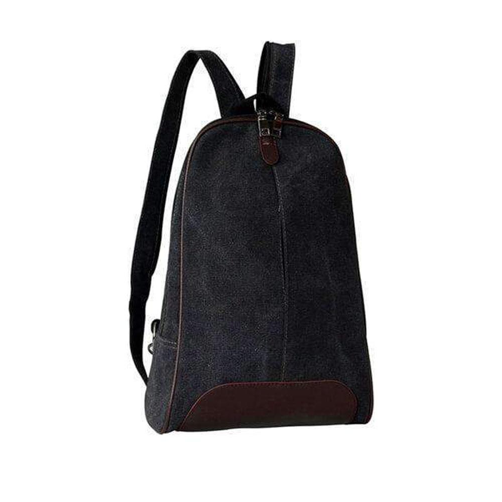  Canvas Backpack : Black