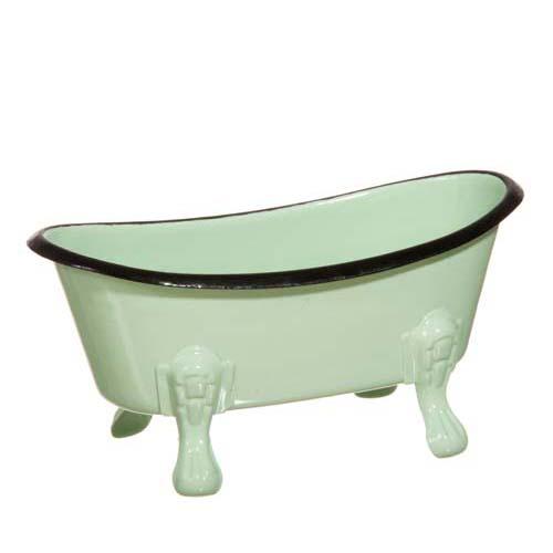 Bathtub Soap Dish: Green