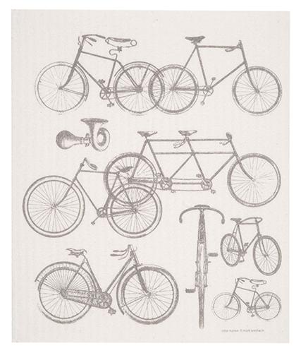  Swedish Dish Towel : Bicycles