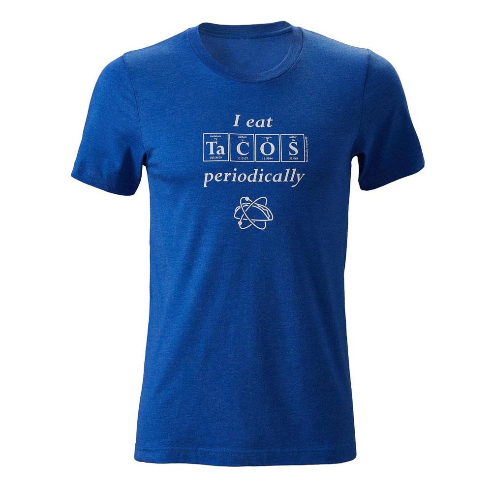  I Eat Tacos Periodically T- Shirt : Blue