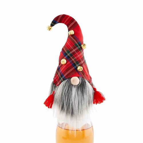 Gnome Bottle Cover: Red