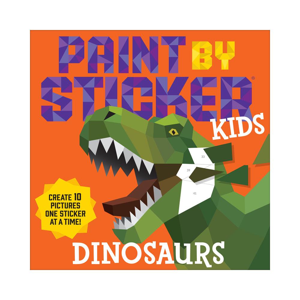  Paint By Sticker Kids : Dinosaurs
