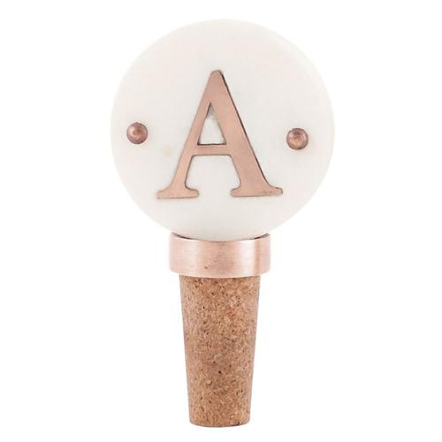 Initial Marble/Copper Stopper