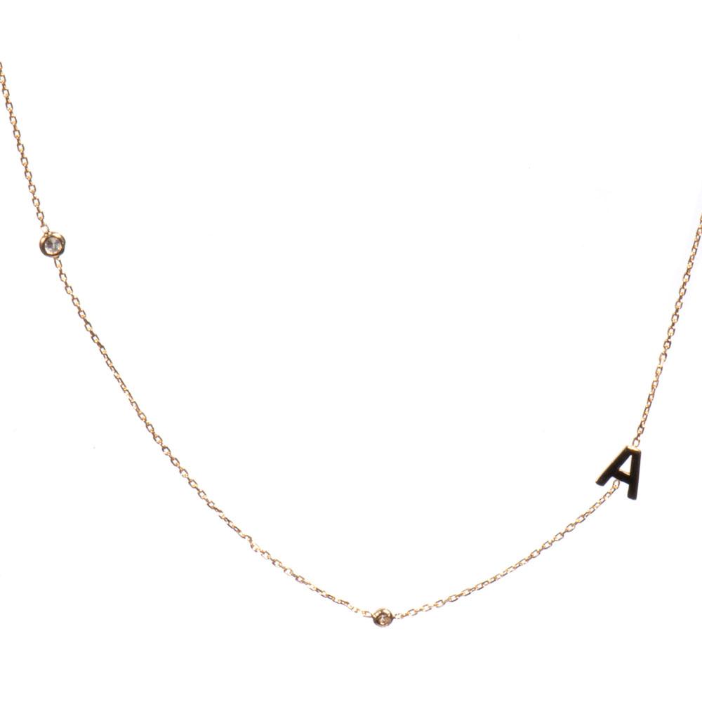Fireworks Gallery | TAI Simple Initial Necklace