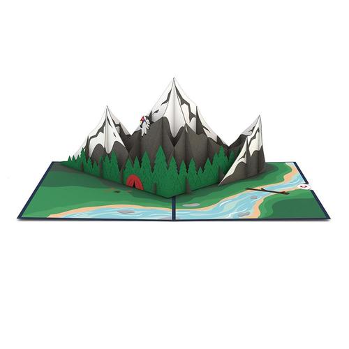 3D Card: Mountains