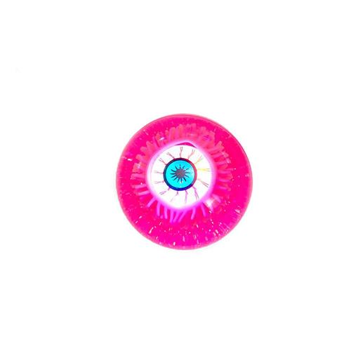 Light Up Eyeball Bouncing Ball: Pink