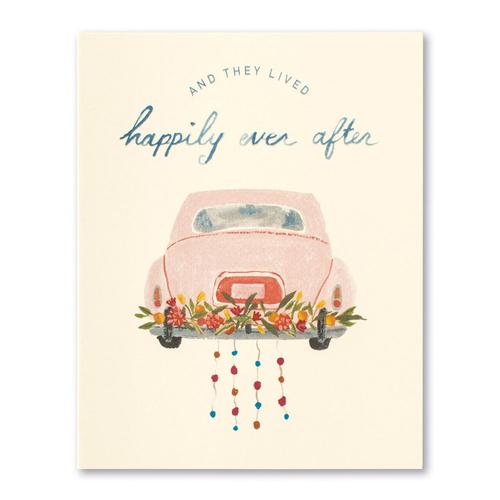 Wedding Card: And They Lived Happily